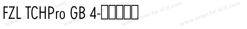 FZL TCHPro GB 4字体转换